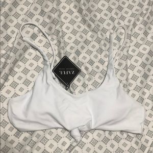 Brand new White zaful swimsuit top